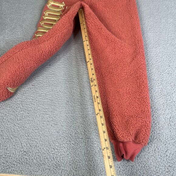 Disney Spirit Jersey Joggers Sweatpants Women Medium Disneyland Resort Sherpa - Picture 10 of 11